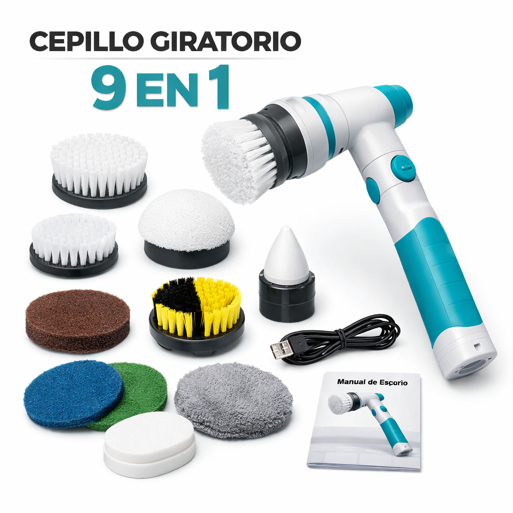 Cepillo Eléctrico Giratorio