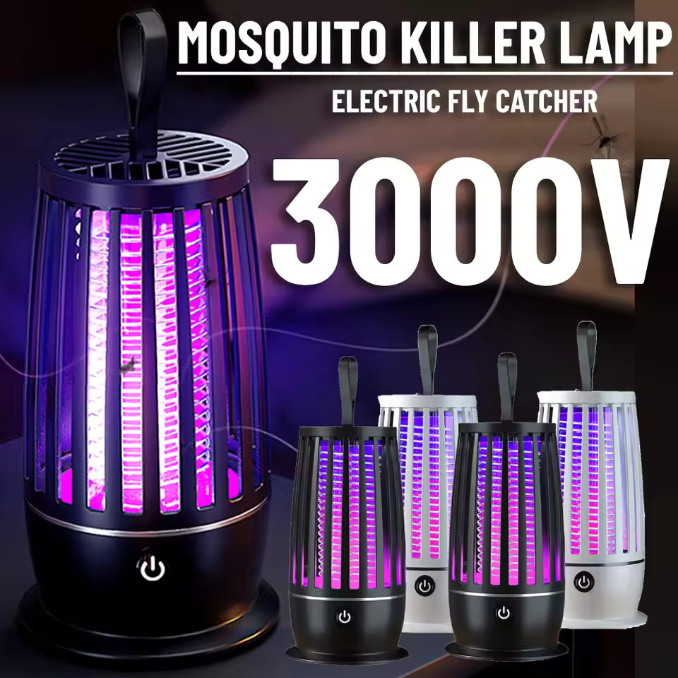 Lámpara Atrapamosquitos UV Eléctrica 360°