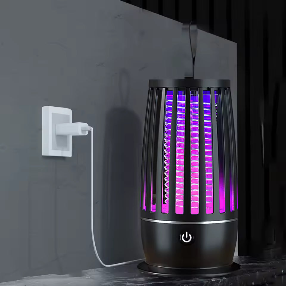 Lámpara Atrapamosquitos UV Eléctrica 360°